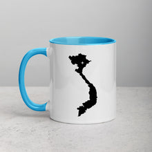 Load image into Gallery viewer, Vietnam Map Coffee Mug with Color Inside - 11 oz