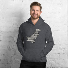 Load image into Gallery viewer, Pakistan Map Unisex Hoodie Home Country Pride Gift