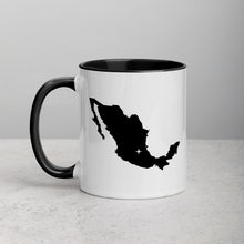 Load image into Gallery viewer, Mexico Map Mug with Color Inside - 11 oz