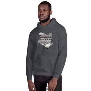 Kenya Map Unisex Hoodie Home Country Pride Gift
