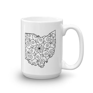 Ohio OH Mandala Mug