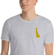 Load image into Gallery viewer, Delaware Unisex T-Shirt - Gold Embroidery