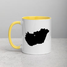 Load image into Gallery viewer, Hungary Map Mug with Color Inside - 11 oz