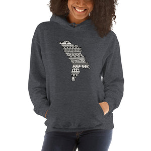 Moldova Map Unisex Hoodie Home Country Pride Gift