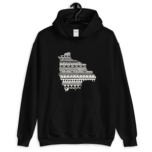Bolivia Map Unisex Hoodie Home Country Pride Gift