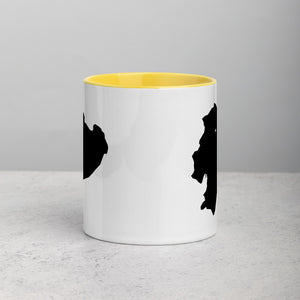 Ecuador Map Mug with Color Inside - 11 oz