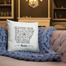 Load image into Gallery viewer, Arkansas AR State Map Premium Pillow