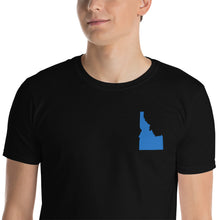 Load image into Gallery viewer, Idaho Unisex T-Shirt - Blue Embroidery