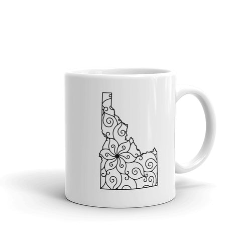 Idaho ID Mandala Mug