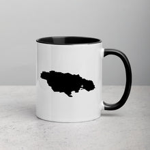 Load image into Gallery viewer, Jamaica Map Coffee Mug with Color Inside - 11 oz