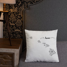 Load image into Gallery viewer, Hawaii HI State Map Premium Pillow
