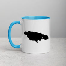 Load image into Gallery viewer, Jamaica Map Coffee Mug with Color Inside - 11 oz
