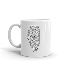 Load image into Gallery viewer, Illinois IL Mandala Mug