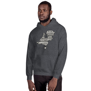 Netherlands Dutch Map Unisex Hoodie Home Country Pride Gift