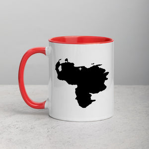 Venezuela Map Coffee Mug with Color Inside - 11 oz