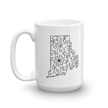 Load image into Gallery viewer, Rhode Island RI Mandala Mug