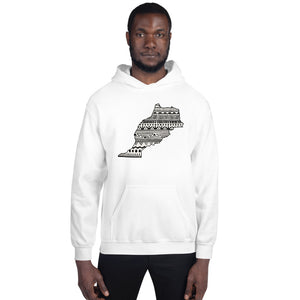 Morocco Map Unisex Hoodie Home Country Pride Gift
