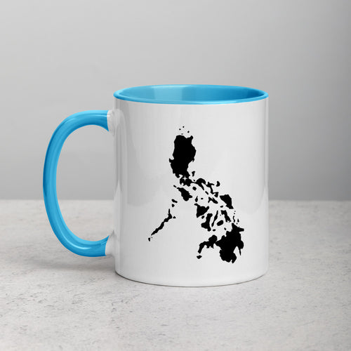 Philippines Map Mug with Color Inside - 11 oz