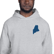 Load image into Gallery viewer, Maine Embroidered Unisex Hoodie - Royal Blue