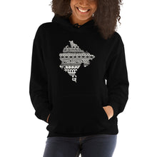 Load image into Gallery viewer, Montenegro Map Unisex Hoodie Home Country Pride Gift