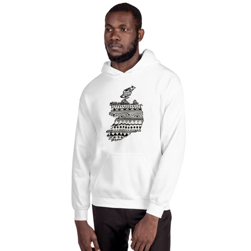 Ireland Map Unisex Hoodie Home Country Pride Gift