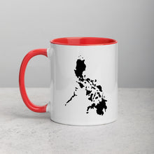 Load image into Gallery viewer, Philippines Map Mug with Color Inside - 11 oz