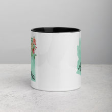 Load image into Gallery viewer, Arizona AZ Map Floral Mug - 11 oz