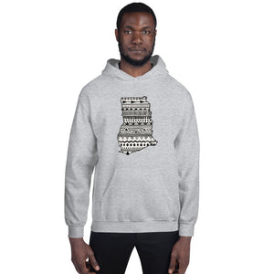 Ghana Map Unisex Hoodie Home Country Pride Gift