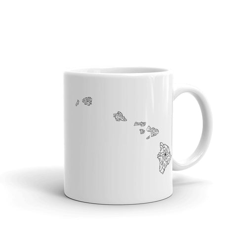 Hawaii HI Mandala Mug