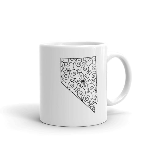 Nevada NV Mandala Mug