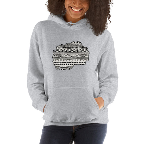 Macedonia Map Unisex Hoodie Home Country Pride Gift