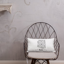Load image into Gallery viewer, Arizona State Map Premium Pillow - MissionMint
