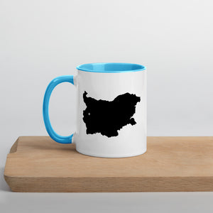 Bulgaria Map Coffee Mug with Color Inside - 11 oz