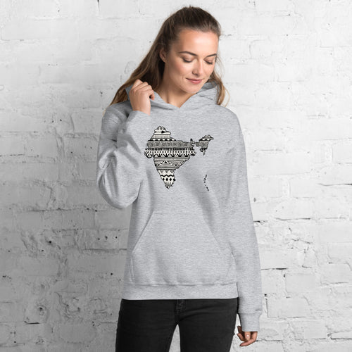 India Map Unisex Hoodie Home Country Pride Gift