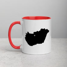 Load image into Gallery viewer, Hungary Map Mug with Color Inside - 11 oz