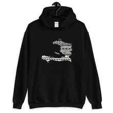 Load image into Gallery viewer, Haiti Map Unisex Hoodie Home Country Pride Gift