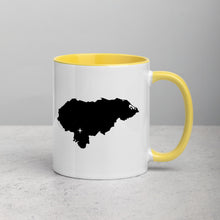 Load image into Gallery viewer, Honduras Map Mug with Color Inside - 11 oz