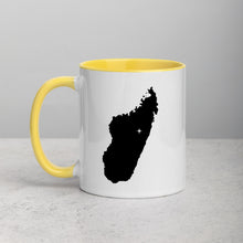 Load image into Gallery viewer, Madagascar Map Mug with Color Inside - 11 oz