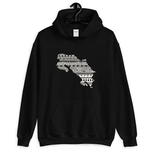 Costa Rica Map Unisex Hoodie Home Country Pride Gift