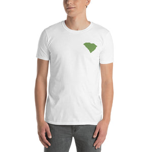 South Carolina Unisex T-Shirt - Green Embroidery