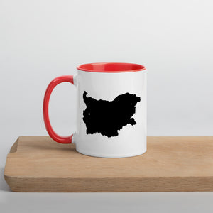 Bulgaria Map Coffee Mug with Color Inside - 11 oz