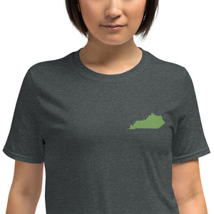 Kentucky Unisex T-Shirt - Green Embroidery