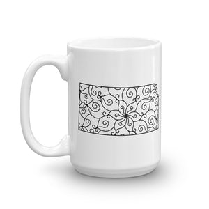 Kansas KS Mandala Mug