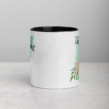 Load image into Gallery viewer, Vermont VT Map Floral Mug - 11 oz