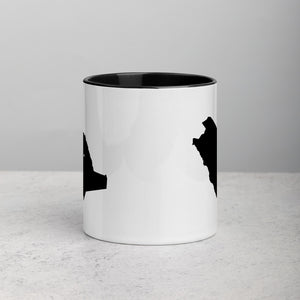 Saudi Arabia Map Mug with Color Inside - 11 oz