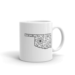 Oklahoma OK Mandala Mug