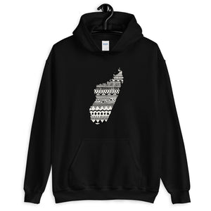 Madagascar Map Unisex Hoodie Home Country Pride Gift