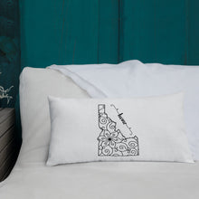Load image into Gallery viewer, Idaho ID State Map Premium Pillow