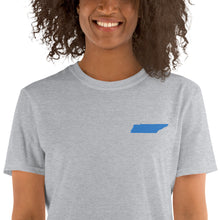 Load image into Gallery viewer, Tennessee Unisex T-Shirt - Blue Embroidery