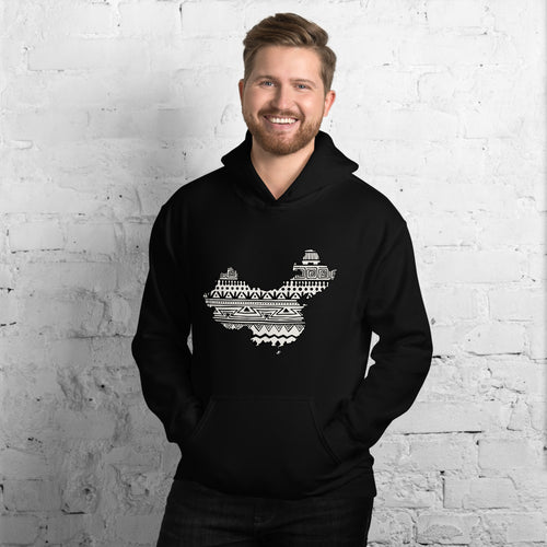 China Map Unisex Hoodie Home Country Pride Gift
